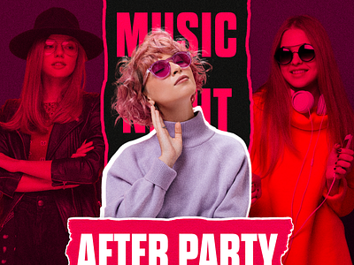 Party Event Poster Design