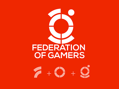 Federation of Gamers branding e sports identity