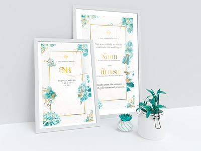 NH wedding poster Design contemprary gimp illustration nh wedding wedding invitation