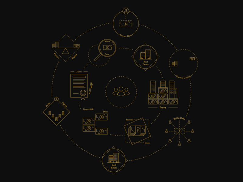 One Pocket Mindset website vector branding web monoline icon animation illustration