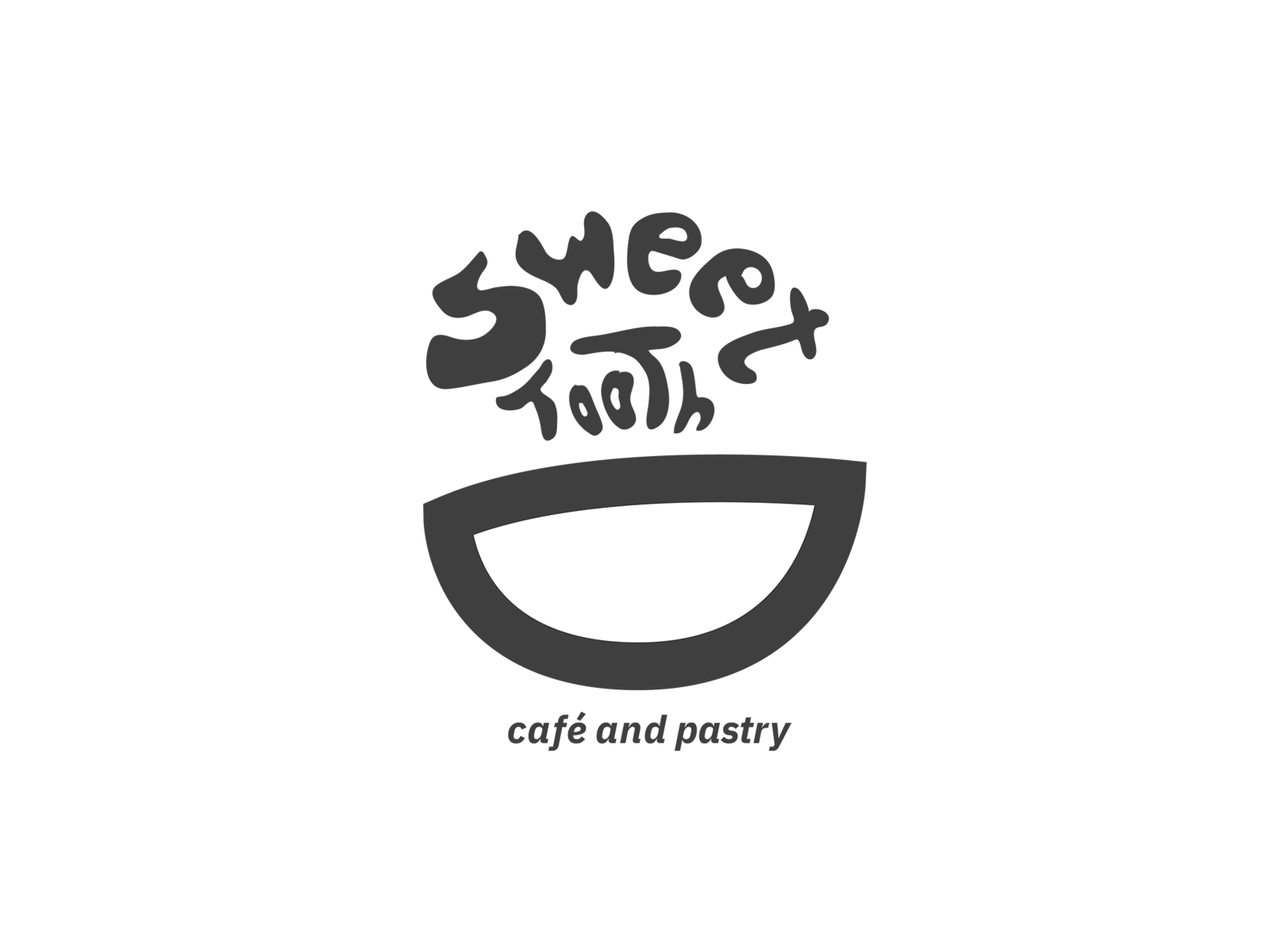 Logo design SWEET TOOTH by Magdalena Herichova on Dribbble