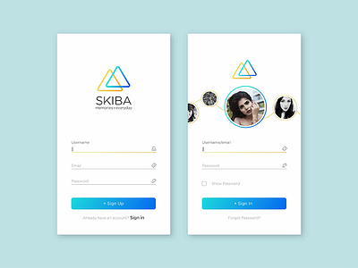 #dailyui #001 Sign-up