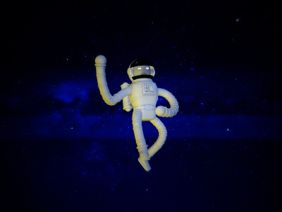 Astronaut 3d graphic design