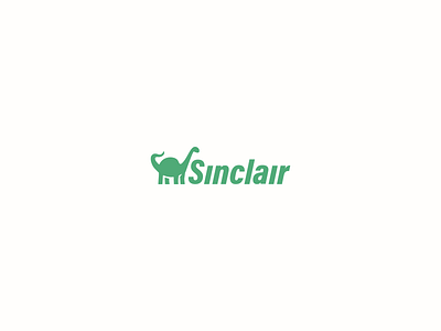 Sinclair - Brand Reimagining animal branding dinosaur graphic design logo