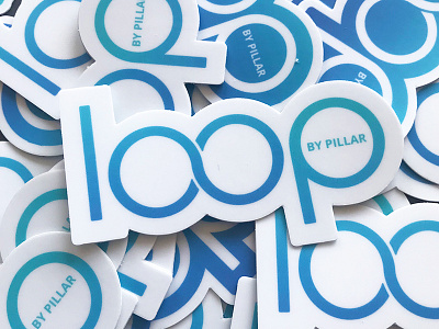 Loop Stickers branding logo stickers