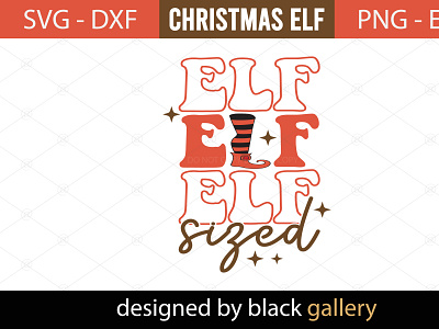 Elf Sized SVG Design