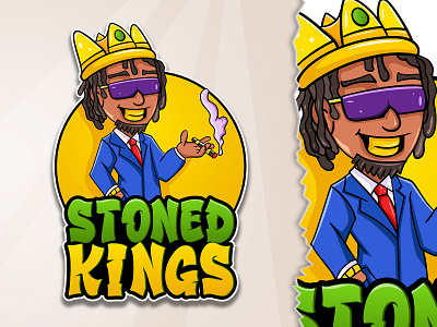 Stoned Kings logo ( weed related logo )