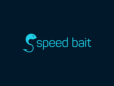 Logo a Day #7 - Speed Bait branding fish fishing hook logo a day logo design