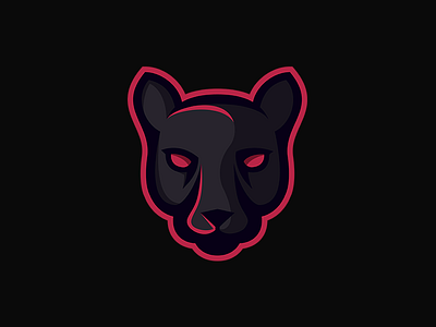 Panther logo mascot panther