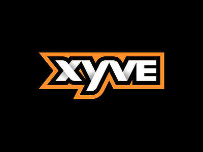 Xyve branding design gradient lettermark logo logo design typography vector wordmark