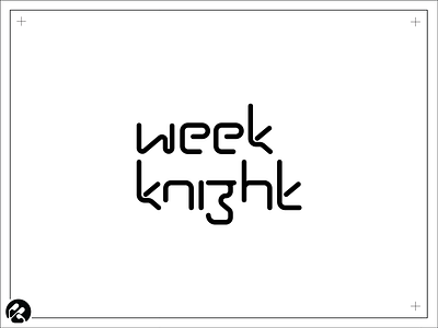 Week Knight wordmark.