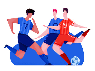 Soccer by Uran Duo on Dribbble