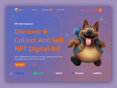 NFT Marketplace / Website Design