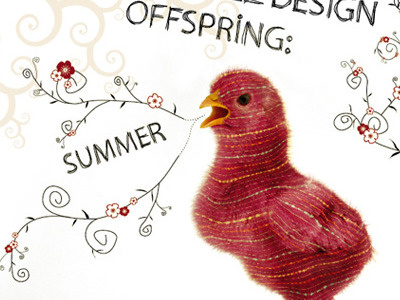 Dizz Design Advertising advertising chick collection fabric new summer