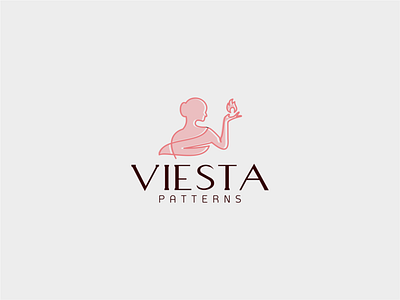 VIESTA patterns beauty boutique branding design fashion graphic design illustration logo vector women
