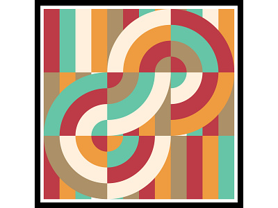 Abstract Geometric Art - 3.2 pattern
