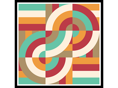 Abstract Geometric Art - 3.3 pattern
