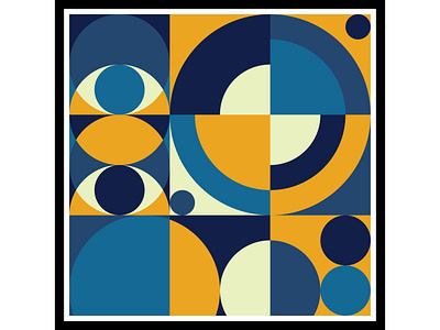 Abstract Geometric Art - 6 pattern