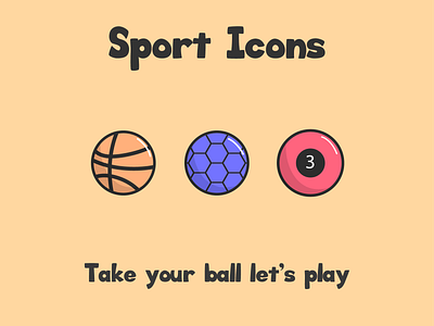 Flat Sport Icons