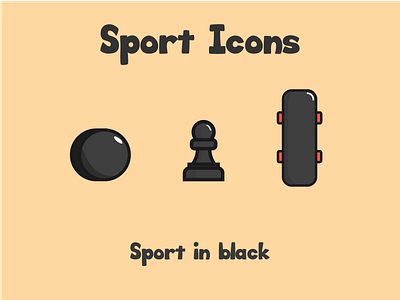 Flat Sport Icons