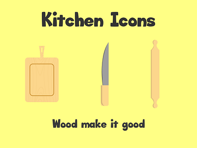 Flat Kitchen Icons