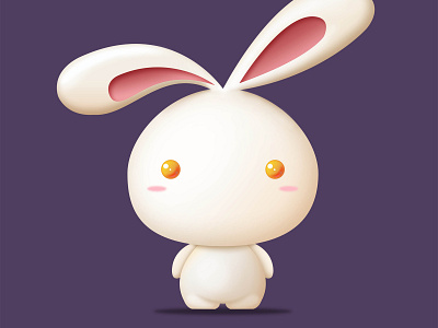 Bunny animal bunny mascot rabbit