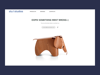 404 mistake landing 404 design desktop furniture interface landing mistake studio ui uxui