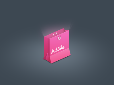 Dribble Bag bag dribbble shopping bag