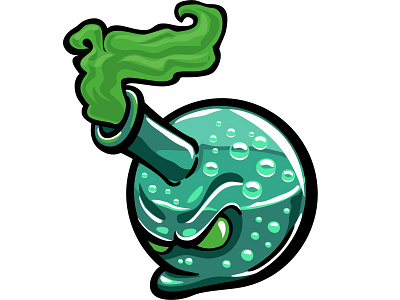 Green Potion doodlepark potion sticker