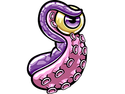 Tentacle doodlepark sticker tentacle