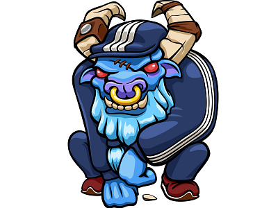 Tow Guy doodlepark dota2 photoshop spiritbreaker sticker vector