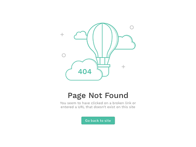 404  Page Not Found Illustration