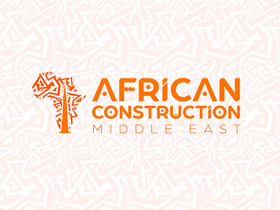 Logo Design for African Construction Middle East branding design graphic design logo