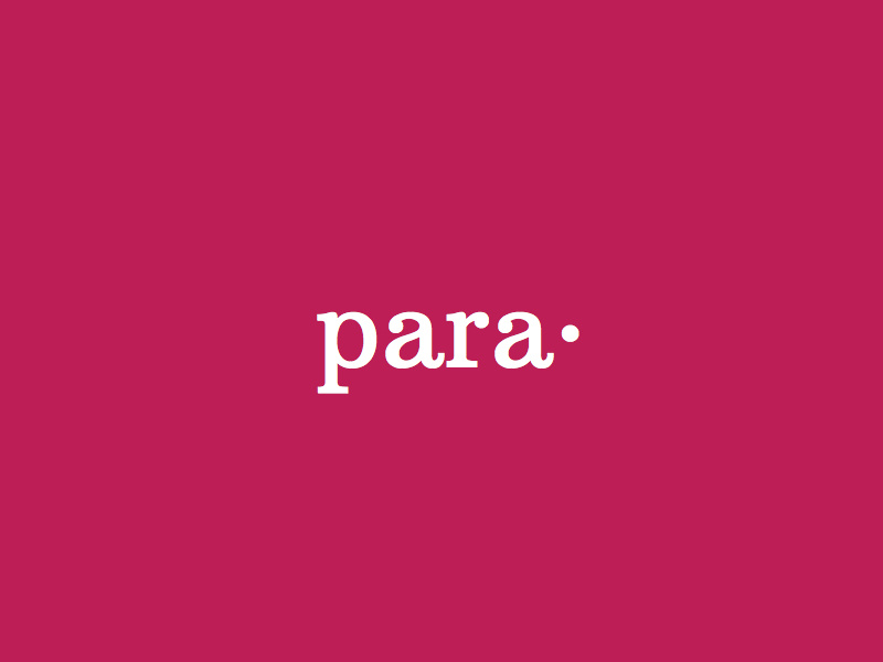 Para Logo by David Arel on Dribbble