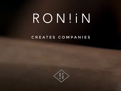 Roniin brand companies logo roniin startups website