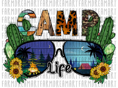 Camp Life PNG File, Camp PNG, Camping Design PNG