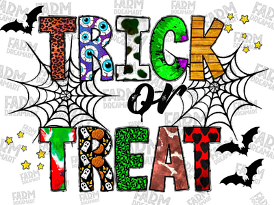 Trick or Treat Png, Halloween PNG Design