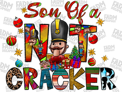 Son Of A Nut Cracker Png Sublimation Design