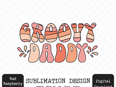 Groovy Dad PNG, Retro Groovy Birthday PNG