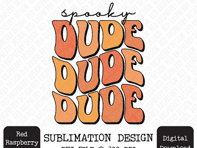 Retro Spooky Dude Stacked PNG, Cute Halloween PNG