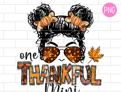 Thankful Mini PNG, Thankful Png, Pumpkin app branding design graphic design illustration logo typography ui ux vector