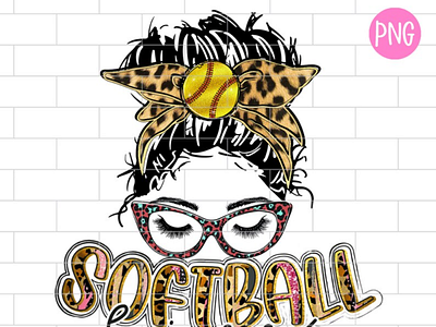 Softball Life PNG, Sublimation Design Downloads