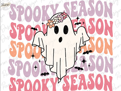 Spooky Season Png, Halloween Png, Cute Ghost Png