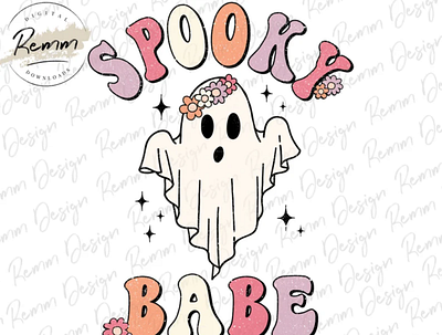 Spooky Babe Png, Cute Ghost Png, Fall Png 3d animation app branding design graphic design illustration logo ui vector