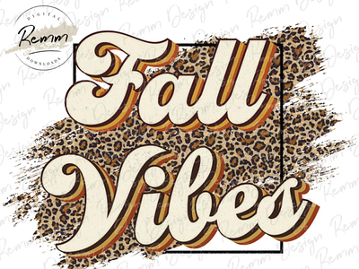 Fall Vibes Png, Retro Fall Vibes, Retro Png