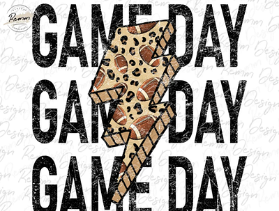 Leopard Game Day Png, Football Lightning Bolt Png animation app branding design graphic design illustration logo ui