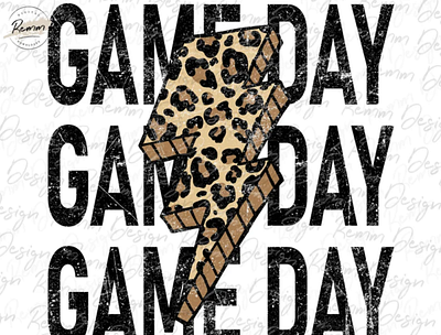 Leopard Game Day Png, Leopard Lightning Bolt Png animation app branding design graphic design illustration logo vector