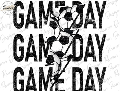 Game Day Soccer Lightning Bolt Png, Distressed Soccer Png animation app branding design graphic design illustration logo ui vector