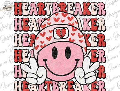 Valentine’s Day PNG, Heartbreaker Png animation app branding design graphic design illustration logo ui ux vector