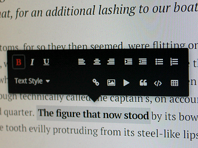 Ink: Wordpress Rich Text Editor Rethink admin panel content editor rich text text text editor ui ux website wordpress